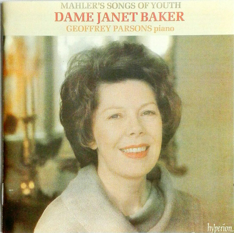 Solistas liricos Baker (Janet) Mahler: Lieder - Canciones del caminante completas - G.Parsons(Piano) (1 CD)