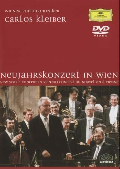 Musica Orquestal Concierto De Año Nuevo Viena - 1989 - - Wiener Philharmoniker/C.Kleiber (1 DVD)
