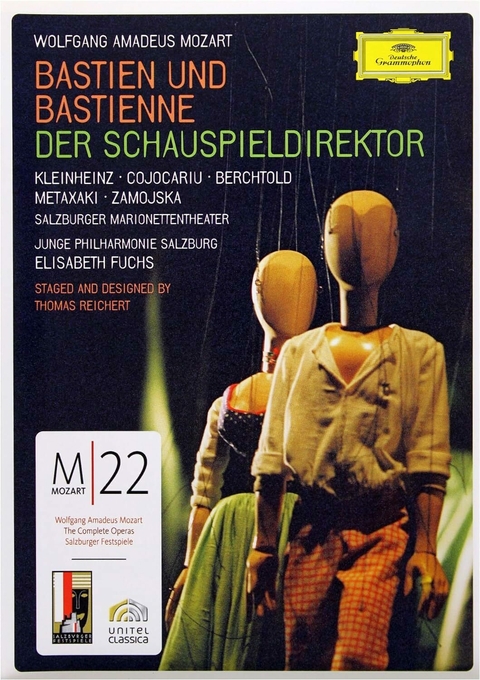 Mozart Empresario (El) & Bastien Und Bastienne (Completas) - Kleinheinz-Zamojska-Metaxaki/E.Fuchs (1 DVD)