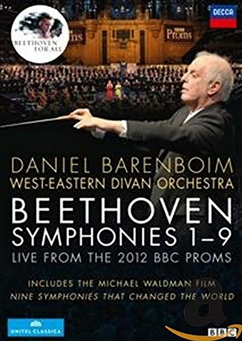 Beethoven Sinfonia (Completas) - - West-Eastern Divan Orchestra/Barenboim (2012) (4 DVD)
