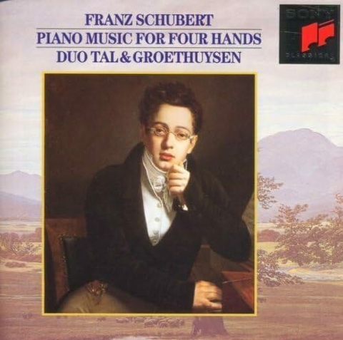Musica Instrumental Piano (A 4 Manos) Schubert (F): Musica Para Piano A 4 Manos: Vol 1 - Y.Tal-A.Groethuysen (2 CD)