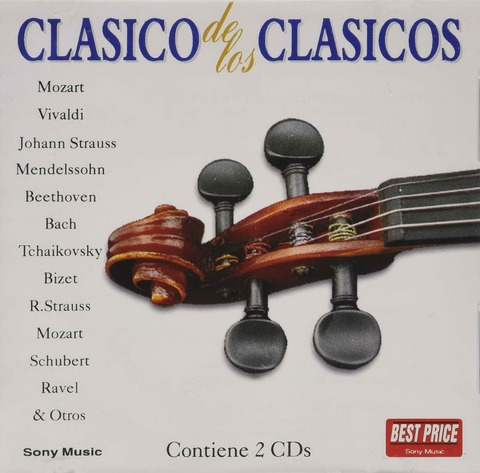Musica Orquestal Varias Orq. y Directores - ("clasico De Los Clasicos") (2 CD)