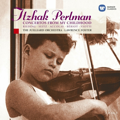 Musica Instrumental Violin Perlman (I) Concertos From My Childhood (Rieding Seitz Acoolay De Beriot Viotti) - - (1 CD)