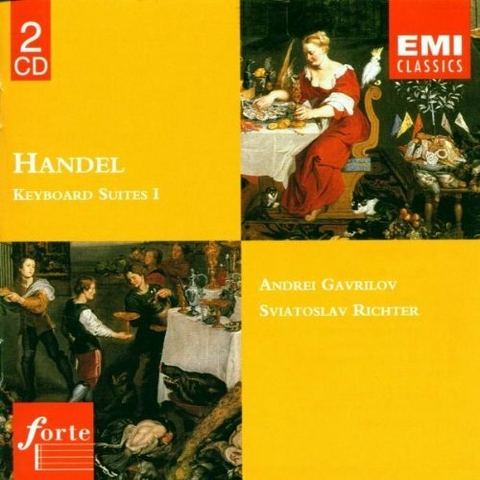 Handel Suites Para Clave 1 Hwv 426/33 (Completas) - S.Richter(N2-3-5-8)/A.Gavrilov(N1-4-6-7) (Piano) (2 CD)