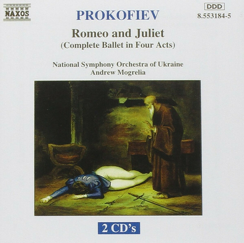 Prokofiev Romeo y Julieta (Ballet Completo) - Ukraine N.S.O/Mogrelia (2 CD)