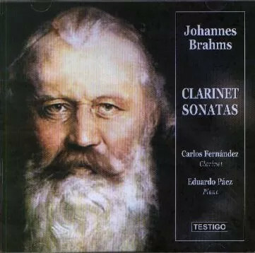 Brahms Sonata Clarinete (Viola) y Piano (2) Op 120 (Completas) - C.Fernandez (Clarinete)-E.Paez (Piano) (1 CD)