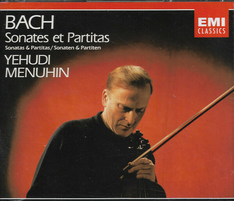 Bach Sonatas y Partitas (Violin) Bwv 1001/6 (Completas) - Y.Menuhin (1956/1957) (2 CD)