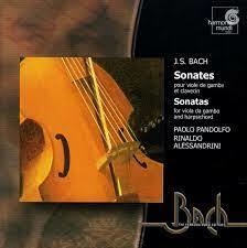 Bach Sonata Viola Da Gamba y Clave Bwv 1027/9 (Completas) - P.Pandolfo (Viola)-R.Alessandrini (Clave) (1 CD)