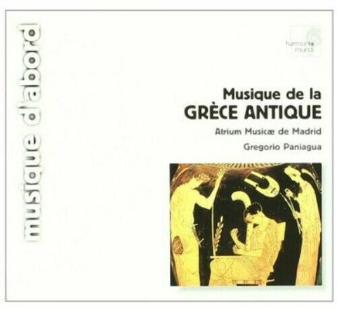 Musica Antigua Grecia Antigua - Atrium Musicae De Madrid/Paniagua (1 CD)