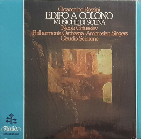 Rossini Edipo A Colono (Musica Incidental) - N.Ghiuselev-Ambrosian Singers-Philharmonia O/Scimone (1 CD)