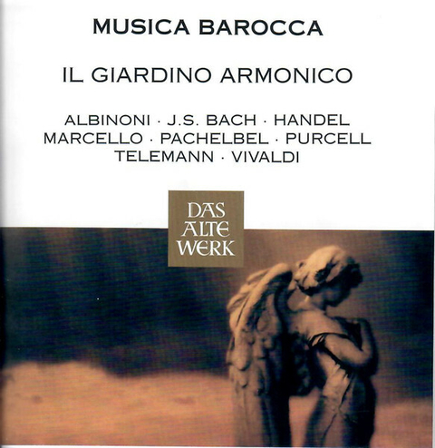 Musica Del Barroco - Musica de Albinoni Bach Marcello Pachelbel Purcell Vivaldi - G.Antonini-Il Giardino Armonico (1 CD)