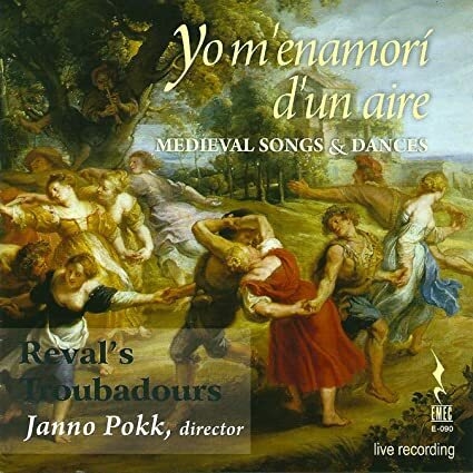 Musica Edad Media Danzas y Canciones - Reval's Troubadours/Pokk (1 CD)