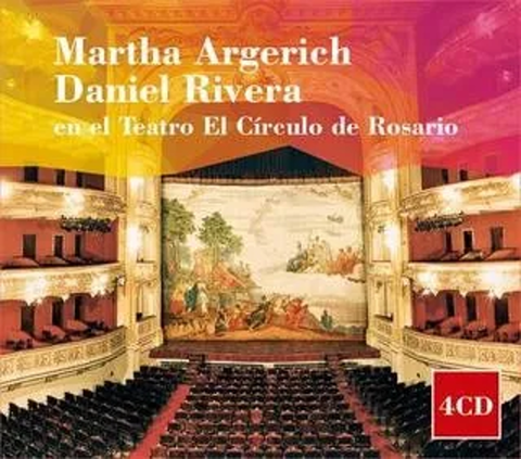 Musica Instrumental Piano Argerich (M) Teatro Circulo Rosario - M.Aregrich-D.Rivera (4 CD)