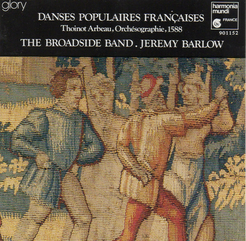 Musica Antigua Danses Populaires Francia & Inglaterra (Siglo Xvi) - Broadside Band/Barlow (1 CD)