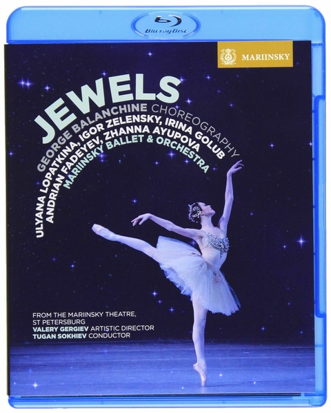Musica De Ballet Balanchine Jewels - - Lopatkina-Zelensky-Golub-Fadeyev-Ayupova-Mariinsky Ballet & O/Sokhiev (1 Bluray)