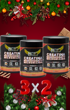 Pack Creatina NEIX 300gr 3x2 : MAS Fuerza, MAS Energía , MAS Resultados