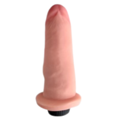 dildo con vibrador normal de cyberskin atrás