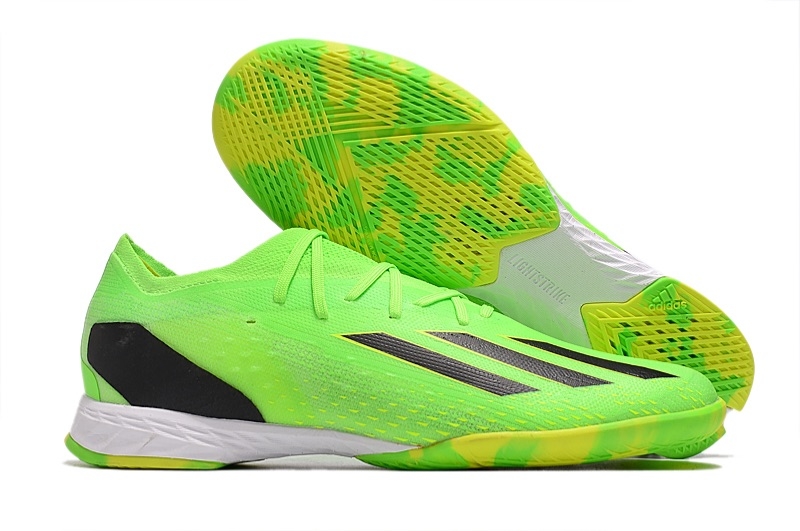 Chuteira Adidas X SpeedPortal Futsal Verde Neon
