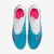 Chuteira Nike Gripknit Phantom GX Elite Branca/Azul Campo - Corredofut