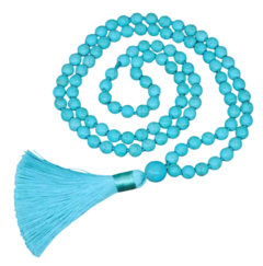 Colar Turquesa Tassel