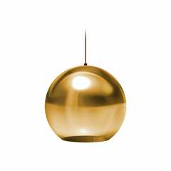 Luminária Pendente Prizi Gold Ball - 15cm - comprar online