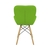Cadeira Prizi Eames Acolchoada E45 Verde - Prizi | O melhor para sua casa com entrega para todo o Brasil