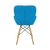 Cadeira Prizi Eames Acolchoada E45 Azul - Prizi | O melhor para sua casa com entrega para todo o Brasil