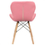 Cadeira Prizi Eames Acolchoada E45 Rosa - Prizi | O melhor para sua casa com entrega para todo o Brasil