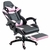 Cadeira Gamer Prizi Canvas - Rosa - comprar online