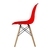 Conjunto com 2 Cadeiras Eames Prizi Lake - Vermelha na internet