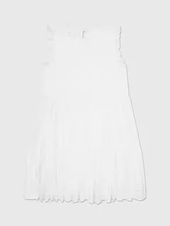 VESTIDO TOMMY HILFIGER LAISE BORDADO BRANCO na internet