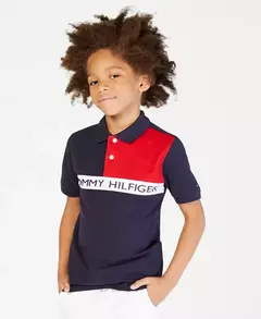 Polo Tommy Hilfiger Colorblocked - comprar online