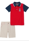 Conjunto Camiseta Polo + Bermuda Tommy Hilfiger