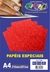 Papel Glitter A4 180g/m² 5 Folhas Off Paper