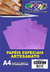 Papel Lamicote A4 250g/m² 10 Folhas Rose Gold Off Paper