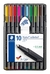 Caneta Staedtler 0.4 Triplus Rollerball C/10 Cores