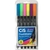 Canetas Dual Brush Pen Kit C/6 Cores Neon Cis