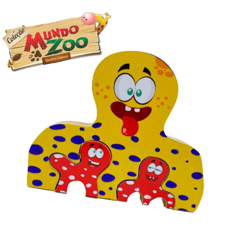 Quebra-cabeças no Zoo em COQUINHOS