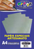Papel Lamicote A4 250g/m² 10 Folhas Prata Off Paper