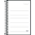 Caderneta Espiral Capa Flexível Organizer Preto 160 Folhas na internet