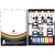 Imagem do Caderno Espiral Univ. 1 Matéria Mickey Rainbow 80 Folhas