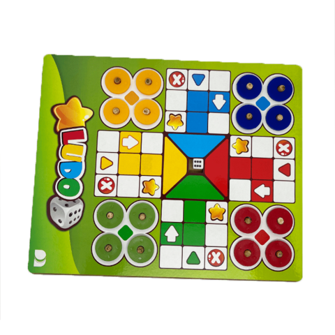 Jogo Ludo Clássico - em madeira - Maninho - Ludolica