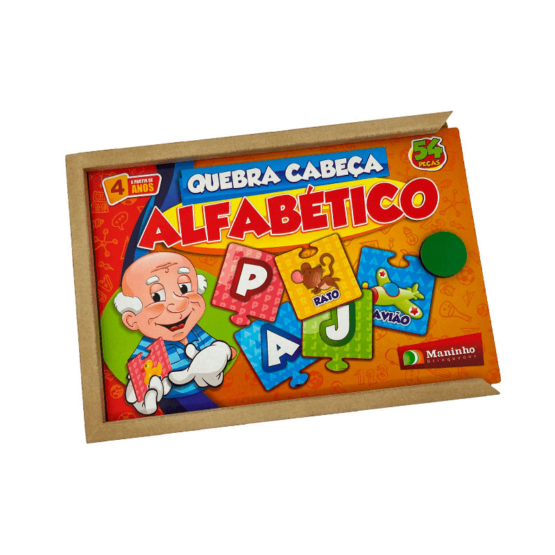 Jogo Educacional Quebra-cabeças Números - Abc Brinquedos