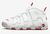 Nike Air More Uptempo 96 White Grey Fog Red University