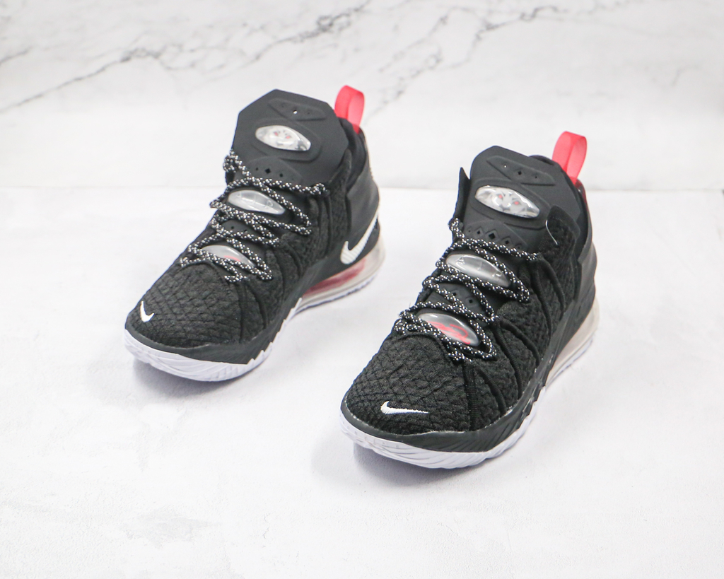 Nike lebron 18 red sale