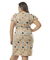 vestido bolinha colorida com transpasse - comprar online