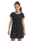 Vestido Infantil em Jacquard Light Risca de Giz - Elegância e Conforto