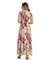 Vestido longo estampa floral - comprar online