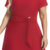 vestido vermelho com amarração na internet