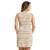 Vestido Midi Regata Efeito Tricot Faixa na Cintura - comprar online